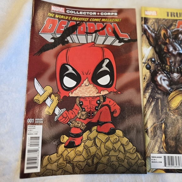 Comics Deadpool Marvel Venom Harley Quinn Black Panther Spidarman Captin America - Picture 7 of 7